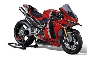 Lackierte Straße Verkleidung auf ABS mit Ducati Panigale V4 V4S 2025 - MXPCAV18078