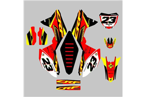 Kit Autocollants compatible avec per Honda CRF 250 2019 - 2021 - MXPKAD13592
