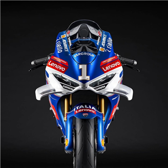 Lackierte Straße Verkleidung auf ABS mit Ducati Panigale V4 V4S 2025 - MXPCAV178080