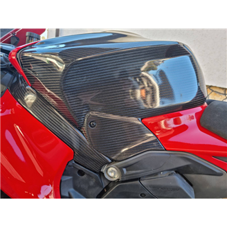 cache réservoir carbonio Ducati Panigale V4 2025 - MXPCCB18098