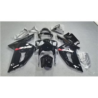 Lackierte Straße Verkleidung auf ABS kompatibel mit Kawasaki ZX6R 636 2003 - 2004 - MXPCAV7461