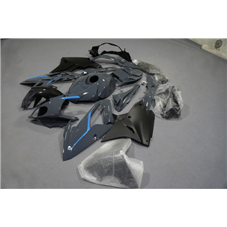 Lackierte Straße Verkleidung auf ABS kompatibel mit BMW S 1000 RR 2017 - 2018 - MXPCAV17678