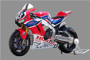 Lackierte Rennverkleidung Honda Cbr 1000 RR 2017 - 2019 - MXPCRV18129