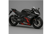 Painted street fairings in abs compatible with Aprilia RSV4 1100 2021 - 2024 - MXPCAV18139