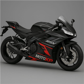 Lackierte Straße Verkleidung auf ABS kompatibel mit Aprilia RSV4 1100 2021 - 2024 - MXPCAV18139