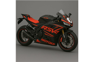 Painted street fairings in abs compatible with Aprilia RSV4 1100 2021 - 2024 - MXPCAV18141