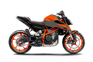 Kit Autocollants compatible avec per KTM DUKE 390 2024 - 2025 - MXPKAD18157