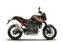 Kit adesivi compatibile con per KTM DUKE 690 2012 - 2020 - MXPKAD18161