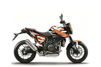 Kit Autocollants compatible avec per KTM DUKE 690 2012 - 2020 - MXPKAD18154