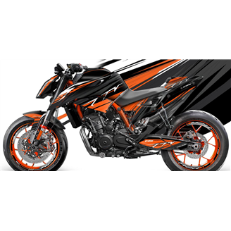 Aufkleber Satz kompatibel mit per KTM DUKE 790 890 2020 - 2022 - MXPKAD18169