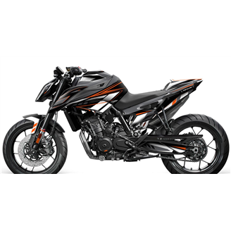 Aufkleber Satz kompatibel mit per KTM DUKE 790 890 2020 - 2022 - MXPKAD18168