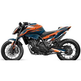 Kit Autocollants compatible avec per KTM DUKE 790 890 2020 - 2022 - MXPKAD18167