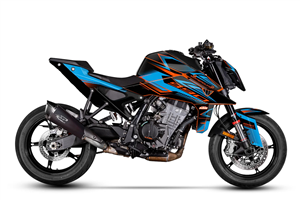 Aufkleber Satz kompatibel mit per KTM DUKE 990 2024- 205 - MXPKAD18175