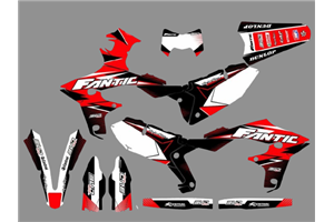 Kit adesivi compatibile con per FANTIC 250F 250 XEF 2021 - 2022 - MXPKAD18182