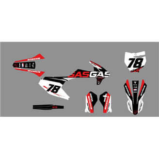 Kit de pegatinas compatible con per GASGAS MC 65 2021 - 2022 - MXPKAD18184