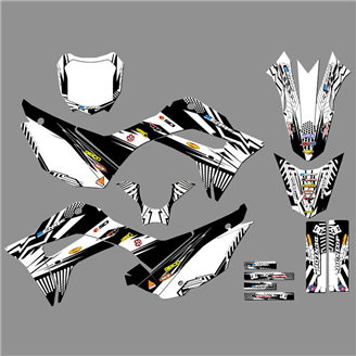 Kit de pegatinas compatible con per HONDA CRF 110F 2019 - 2021 - MXPKAD18185