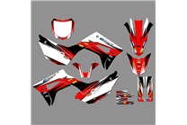 Sticker set compatible with per HONDA CRF 110F 2019 - 2021 - MXPKAD18188