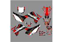 Sticker set compatible with per HONDA CRF 110F 2019 - 2021 - MXPKAD18189