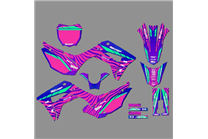 Sticker set compatible with per HONDA CRF 110F 2019 - 2021 - MXPKAD18195