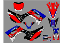 Sticker set compatible with per HONDA CRF 110F 2019 - 2021 - MXPKAD18198