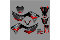 Sticker set compatible with per HONDA CRF 110F 2019 - 2021 - MXPKAD18200