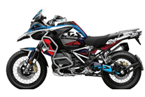 Sticker set compatible with per BMW R GS 1200 ADVENTURE 2014-2019 - MXPKAD18211