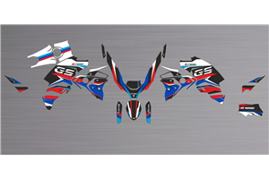 Kit adesivi compatibile con per BMW R 1250 GS 2019-2023 - MXPKAD18217