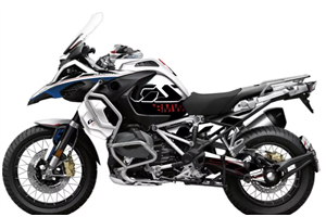 Aufkleber Satz kompatibel mit per BMW R 1250 GS ADVENTURE 2019-2024 - MXPKAD18224
