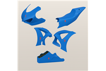 Carenage Racing Peint Suzuki Gsxr 1000 2017 - 2026 + autocollants gratuitemente - MXPCRV6999 2