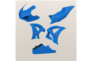 Carene Racing Verniciate Suzuki Gsxr 1000 2017 - 2024 + adesivi in omaggio - MXPCRV6999