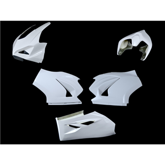 Verkleidungen Ducati Panigale 955 V2 2020 - 2024 ohne Underseat-Auspuff (Auspuff unter dem Sitz) - MXPCRD18272