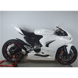 Ducati Panigale 955 V2 2020 - 2024 sin guardabarros Racing Escape bajo el asiento - MXPCRD18272
