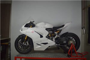 Verkleidungen Ducati Panigale 955 V2 2020 - 2024 ohne Kotflugel Racing Originalauspuff - MXPCRD18273