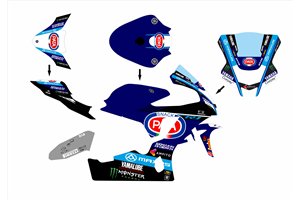 Carenage Racing Peint Yamaha R1 2015 - 2019 - MXPCRV18281