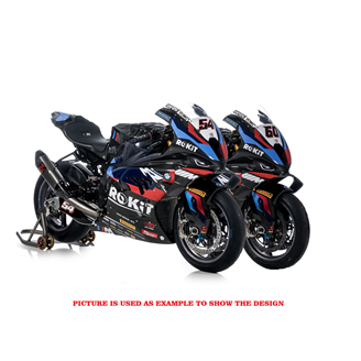 Lackierte Rennverkleidung Bmw S1000 RR 2023-2024 - MXPCRV17145