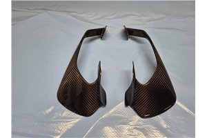 Right and left carbon fiber winglets for Yamaha R1 2020 - 2025 - MXPCCB118322