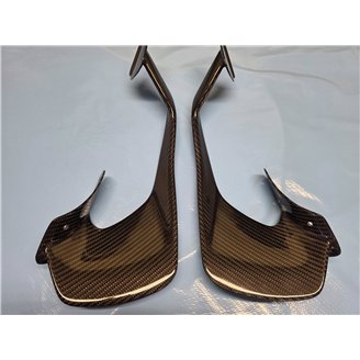 Right and left carbon fiber winglets for Yamaha R1 2020 - 2025 - MXPCCB118322