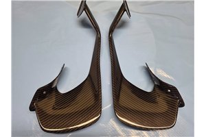 Right and left carbon fiber winglets for Yamaha R1 2020 - 2025 - MXPCCB118322
