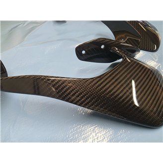 Right and left carbon fiber winglets for Yamaha R1 2020 - 2025 - MXPCCB118322