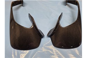 Right and left carbon fiber winglets for Yamaha R1 2020 - 2025 - MXPCCB118322