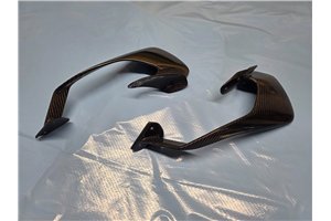 Right and left carbon fiber winglets for Yamaha R1 2020 - 2025 - MXPCCB118322