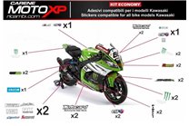 Kit Autocollants compatible avec Kawasaki Ninja ZX4-RR 2024 - 2025 - MXPKAD18327