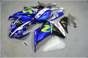 Carene stradali in abs verniciate compatibili con Yamaha YZF R125 2008 -2012 - MXPCAV16667