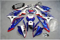 Lackierte Straße Verkleidung auf ABS kompatibel mit BMW S 1000 RR 2009 - 2014 - MXPCAV11430
