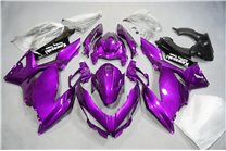 Lackierte Straße Verkleidung auf ABS kompatibel mit Kawasaki EX Ninja 400 2018 - 2023 - MXPCAV18351