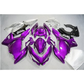 Carene stradali in abs verniciate compatibili con Kawasaki EX Ninja 400 2018 - 2023 - MXPCAV18351