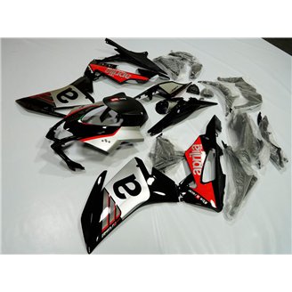Lackierte Straße Verkleidung auf ABS kompatibel mit Aprilia RSV4 2015 - 2020 - MXPCAV18352