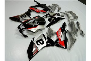 Lackierte Straße Verkleidung auf ABS kompatibel mit Aprilia RSV4 2015 - 2020 - MXPCAV18352