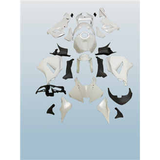 Carenados abs Honda Cbr 600 RR 2013 - 2018 completo con guardabarros da barnizar - MXPCAD4671