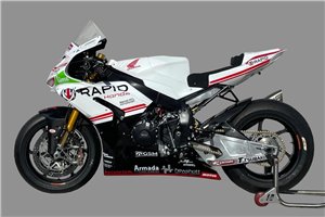Lackierte Rennverkleidung Honda CBR 1000 RR-R 2020 - 2023 - MXPCRV18384